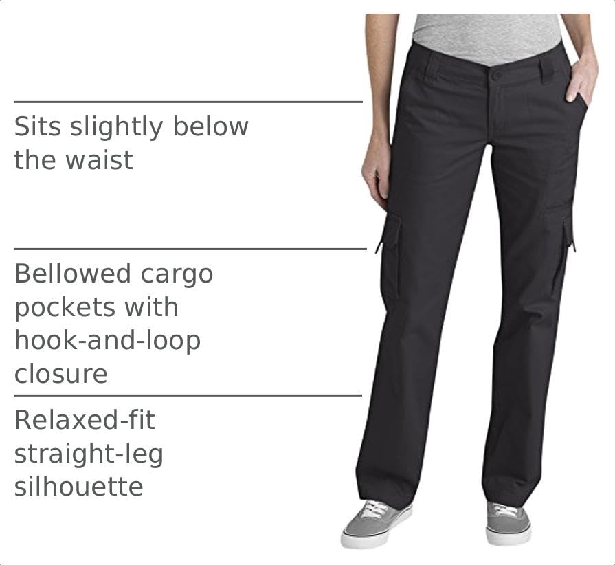 Image of Dickies Womens Relaxed Cargo Pant