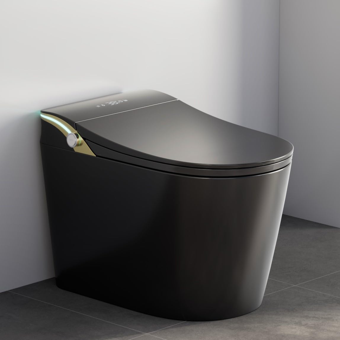 マイ ウォシュレット WinZo Smart Toilet,Tankless Toilets Dynamic Clean with Dryer, ADA