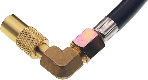 Miniatura 2 de METER STAR Parrilla reguladora universal QCC1 vertical QCC1 Kit adaptador de manguera y codo de 6 pies, regulador de propano y piezas de repuesto de