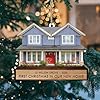Personalized first christmas in our new home ornament custom house address ornament new home keepsake couples home ornament 2024 family ornament christmas ornament gift for friend  urban country home decor