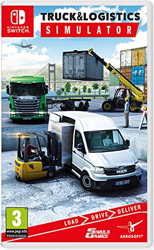 Aerosoft Truck & Logistics Simulator – Nintendo Switch | Realistischer LKW Simulator mit Multiplayer, Open World, Fahrzeug- & Logistikmanagement