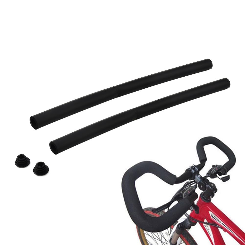 Fahrradlenker-Schaumstoff-Schwamm-Griffabdeckungen, 1 Paar, weiche, stoßdämpfende Hülse für Fahrradlenker, 22 mm, 2 mm Durchmesser 