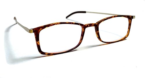 Miniatura 7 de DR. B's Readers Gafas de lectura rectangulares con estuche universal para cápsulas, lentes para lectura prebíope