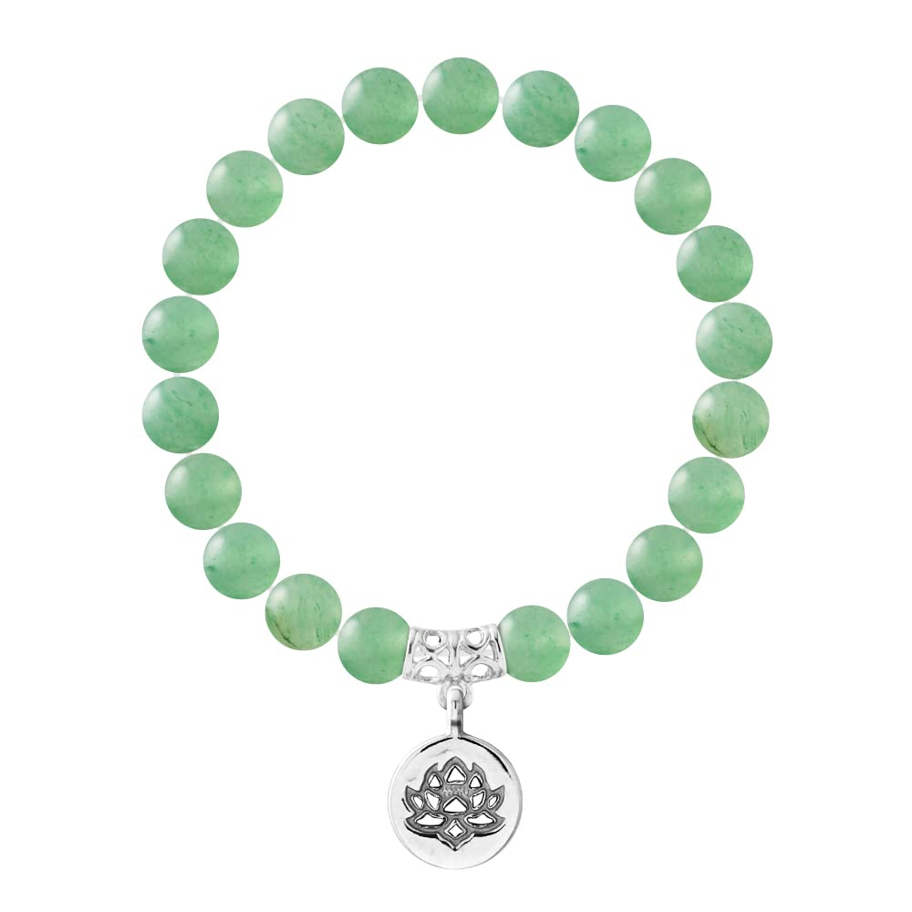 Nàgàrjuna - Bracciale SHAMANE - Howlite naturale bianco - argento massiccio 925 mille - elastico ad alta resistenza® - Diametro delle gemme 6 e 8 mm, 17.00, Argento Pietra, Howlite e Agata