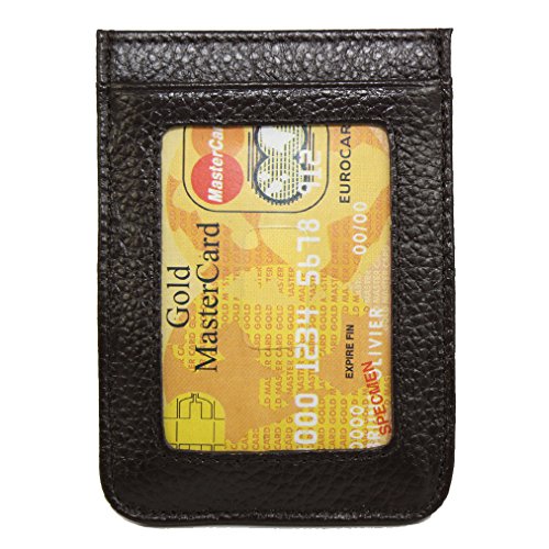 Men’s Leather Wallet Credit Card ID Holder Money Clip2