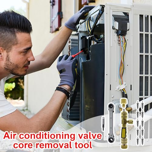 Outil de valve AC pour réparer les fuites de climatisation sans bloquer - 3