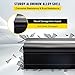 VEVOR Power Inverter, 2500W Modified Sine Wave Inverter, DC 12V to AC 120V Car Converter, with LCD Display, Remote Controller, LED Indicator, AC Outlets Inverter for Truck RV Car Boat Travel Camping