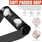 Heavy Duty Exercise Handles, Gym Cable Handles for Cable Machine Attachments, D Handle Cable Attachments, Handles for Resistance Bands, Workout Accessories, Fitness Equipment for Home Gym - Image 4