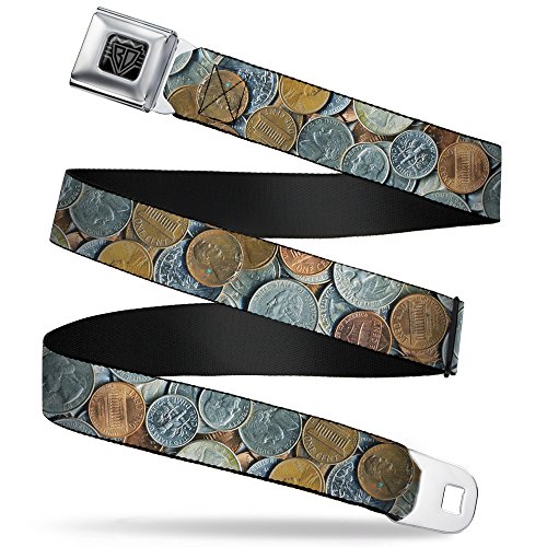 Cinturón de seguridad Buckle-Down ajustable de 1 pulgada para vaqueros