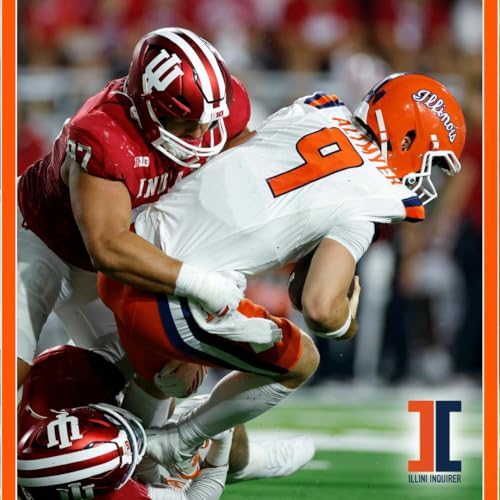 Page de couverture de Ep. 1043 - J Leman reacts to Illini's 63-10 loss at Indiana, previews USC