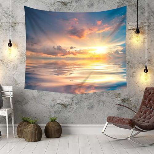 Tenture murale paysage pour masquer un grand mur blanc de chambre 260x240 - 3