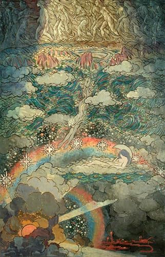 Póster de Sidney H Sime ZHAOSHAN lámina artística de animales decoración alta calidad