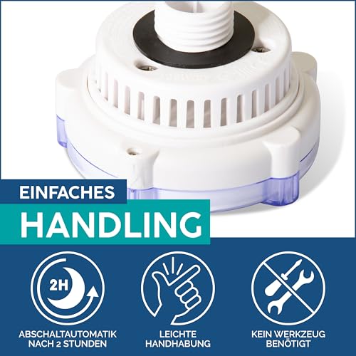 Bestway LAY-Z-SPA 7-Farben-LED-Licht, Mehrfarbig, 9,2 x 6,2 cm – Bild 5