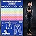 GRAPPLE GEAR BJJ Gi Kimono Brazilian Jiu Jitsu Uniform for Men 450 GSM Pre-Shrunk Mens Gi for Training & Competition - Cotton & Polyester Blend - Available in BJJ Gi in Black Gi Color & A2 Size