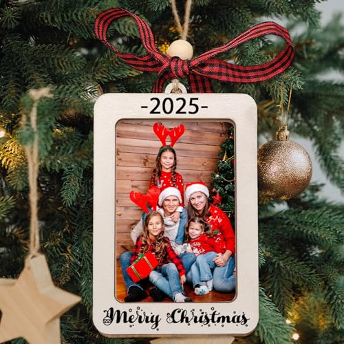 Merry Christmas Frame Ornament