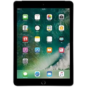 2017 Apple iPad (9.7-inch, WiFi + Cellular, 128GB) – Space Gray (Renewed)