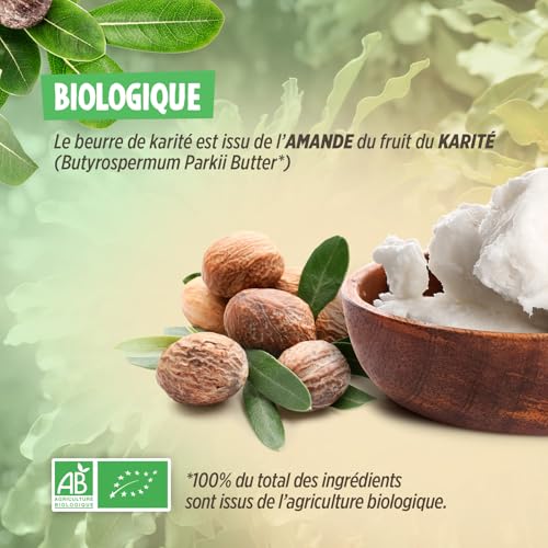 Bio-Sheabutter AB 800 g – Lebensmittelqualität – 100% pflanzlich – ohne Zusatzstoffe – Haar – Körper – Gesicht – rein – vegan
