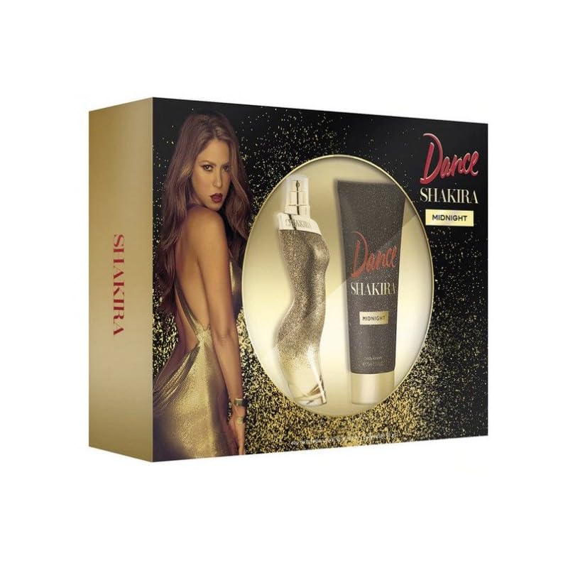 Shakira Dance Midnight Eau De Toilette Spray 50ml Set 2 Piezas