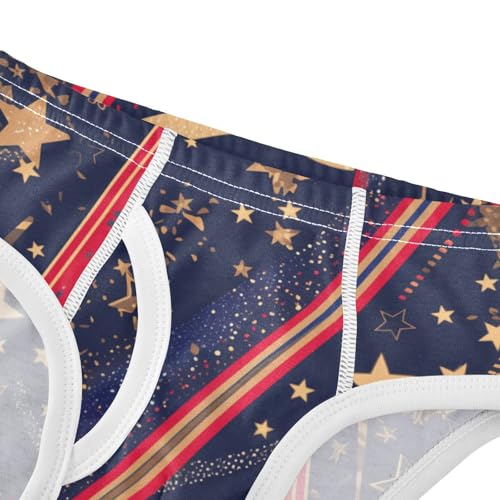 Stars and Stripes Toddler Boy Comfort Kids Underwear Cute Undies4