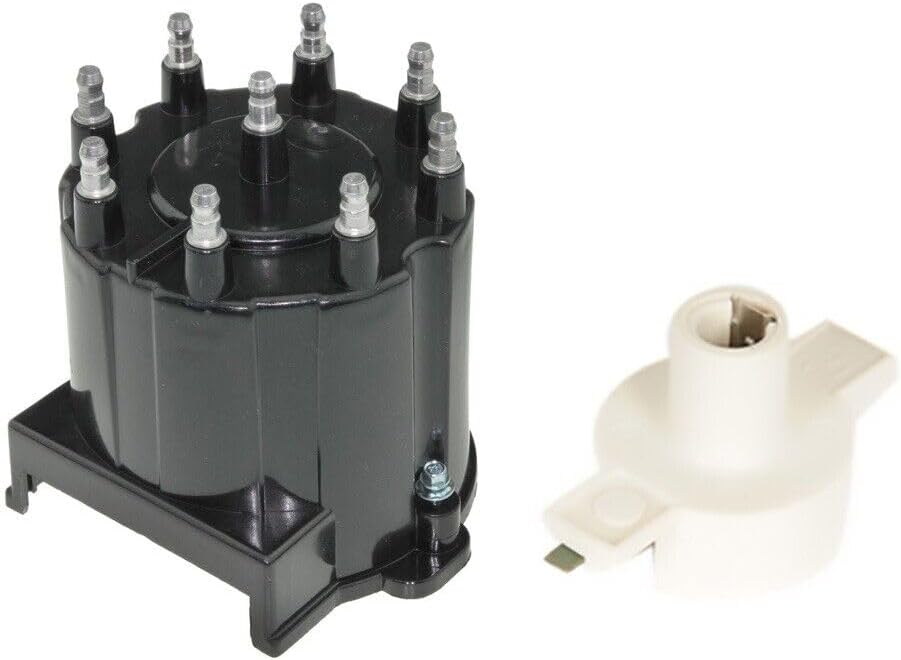 Replacement Distributor Cap and Rotor Kit (Engine Code/VIN K) Mechanics Choice for Chevrolet