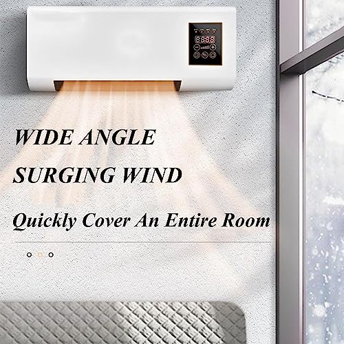 Mini Portable Air Conditioner - 1800W Wall Mounted AC with Remote Control & Timer for Bedroom, Office - Efficient Cooling for Personalized Comfort – Image 5