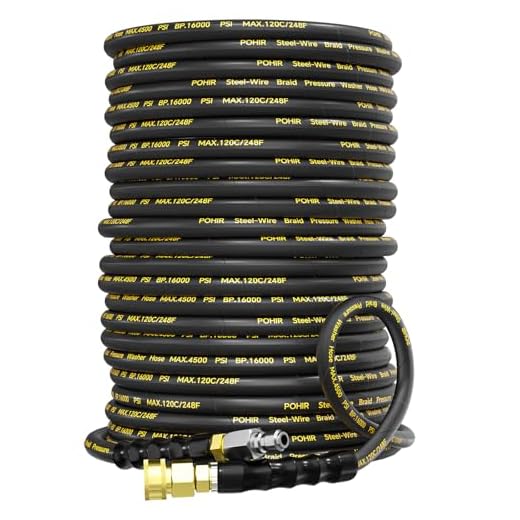 High Pressure Washer Hose - 100FT Length