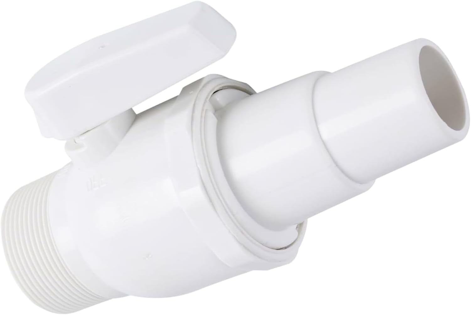TonGass 1.5" MIP x 1.5" - 1.25" 2-Way Econoline Ball Valve Compatible with Ha...