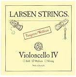  Larsen Strings Cello IV Wolfram Edition - Cuerda para violonchelo IV (tungsteno, tamaño C, tamaño mediano, 4/4)
