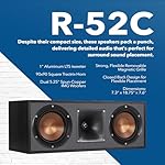 Klipsch Reference 5.2 Home Theater System, Bundle 2X R-625FA Floorstanding 2X R-12SW Subwoofer, R-52C Center, R-41M Bookshelf Speakers, and Integra DRX 3.4 100W 9.2-Channel 8K Network AV Receiver - Image 4