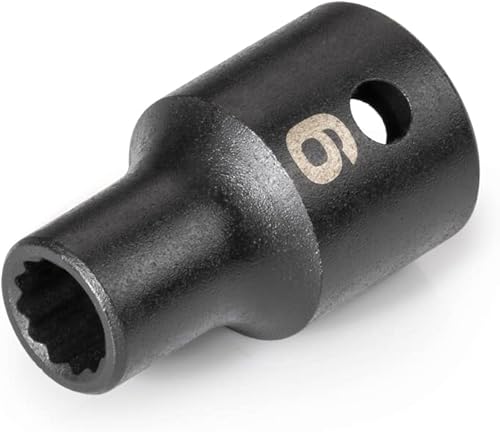Miniatura 9 de TEKTON Encastre de 1/2 pulgada x 9/16 pulgadas de profundidad 12 puntos de impacto SID23214 Profundo