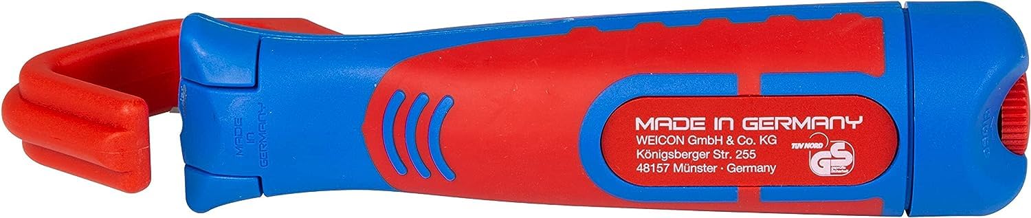 WEICON Cable Knife No. 28-35 | Stripping Tool for Stripping Round Cables| 6 ¹⁹/₆₄ inch (160 mm)
