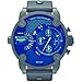 Produktbild Diesel Herrenuhr The Daddies Series, Multifunktionsuhrwerk, > 46 mm Schwarzes Edelstahlgehäuse mit Lederarmband, DZ7257