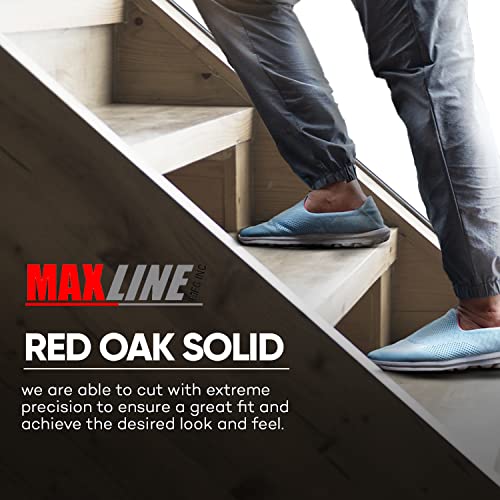 Red Oak Solid Wood Stair Treads Unique Classy Staircase A New Look