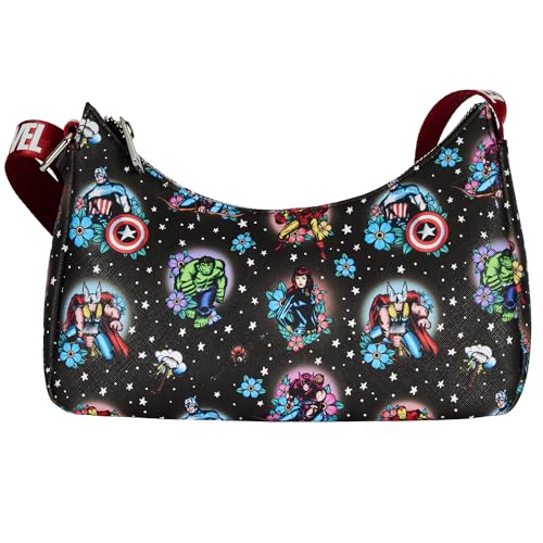 Loungefly Marvel Avengers Tattoo Shoulder Bag3