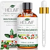 HELAIF Aceite Esencial de Acebo 118 ml (4 OZ) Extracto Destilado Fresco y Revitalizante Adecuado para Saquitos Aromáticos DIY Relajación Muscular y Difusión