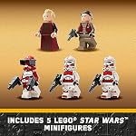 LEGO Star Wars: The Clone Wars Coruscant Guard Gunship 75354 Buildable Star Wars Toy for 9 Year Olds, Gift Idea for Star Wars Fans Including Chancellor Palpatine, Padme and 3 Clone Trooper Minifigures