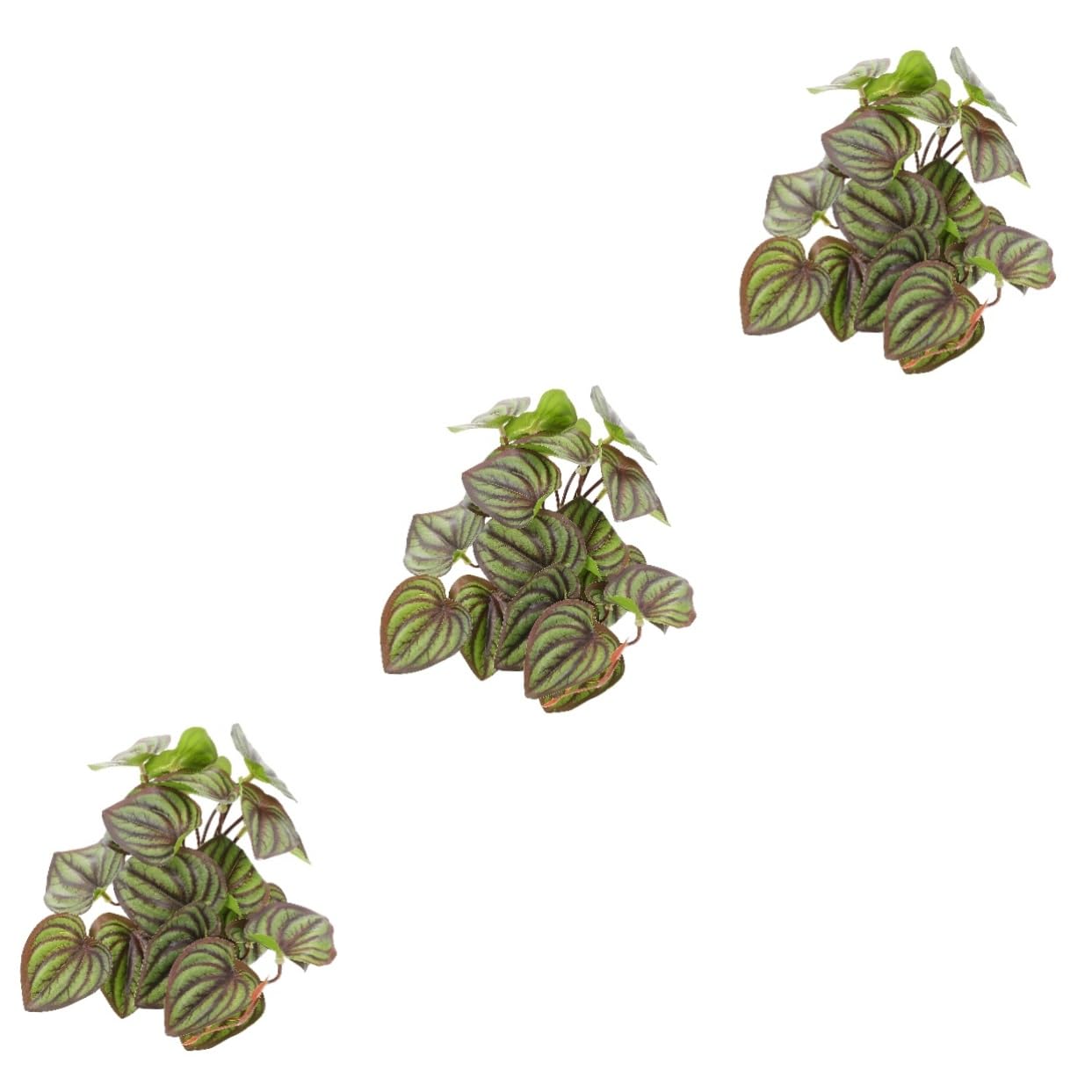 DOITOOL 3 Piezas De Decoración De Terrario Plantas Artificiales Falsas para Reptiles Camaleones Y Geckos.