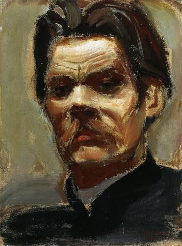 Impression tableaux peinture sur toile Gallen Kallela portrait Gorki