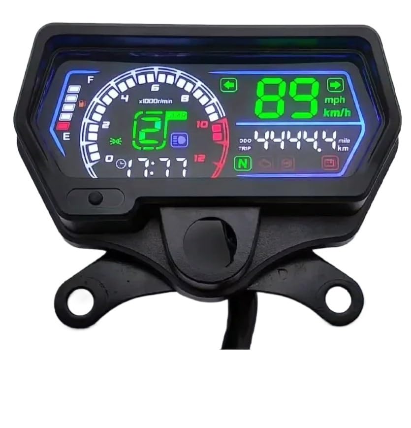 バイクのスピードメーターと走行距離計 CG125 CG150 XF150 TMX125 オートバイスピードメータータコメータデジタル