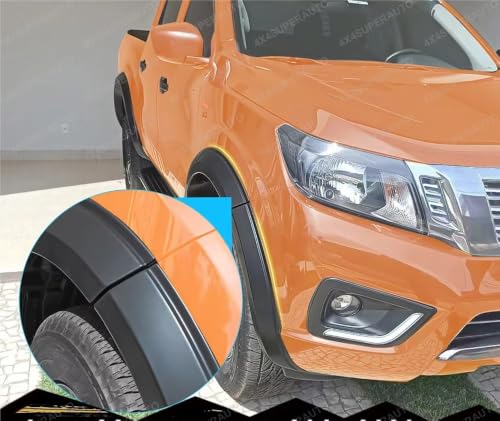 Guardabarros para coche Nissan Navara que evitan salpicaduras en doble cabina 2