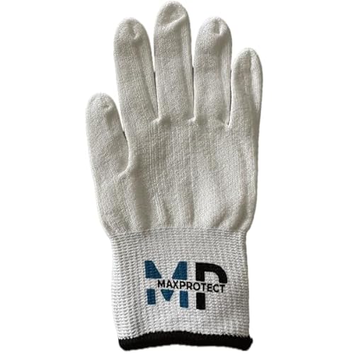 MAXPROTECT GLOVES - Hochleistungs Wrapping und PPF Handschuhe - Size: M - L, sehr glatte oberfläche, schneidfestes und sehr robustes Material, ideal zum Folieren geeignet. (SIZE M)