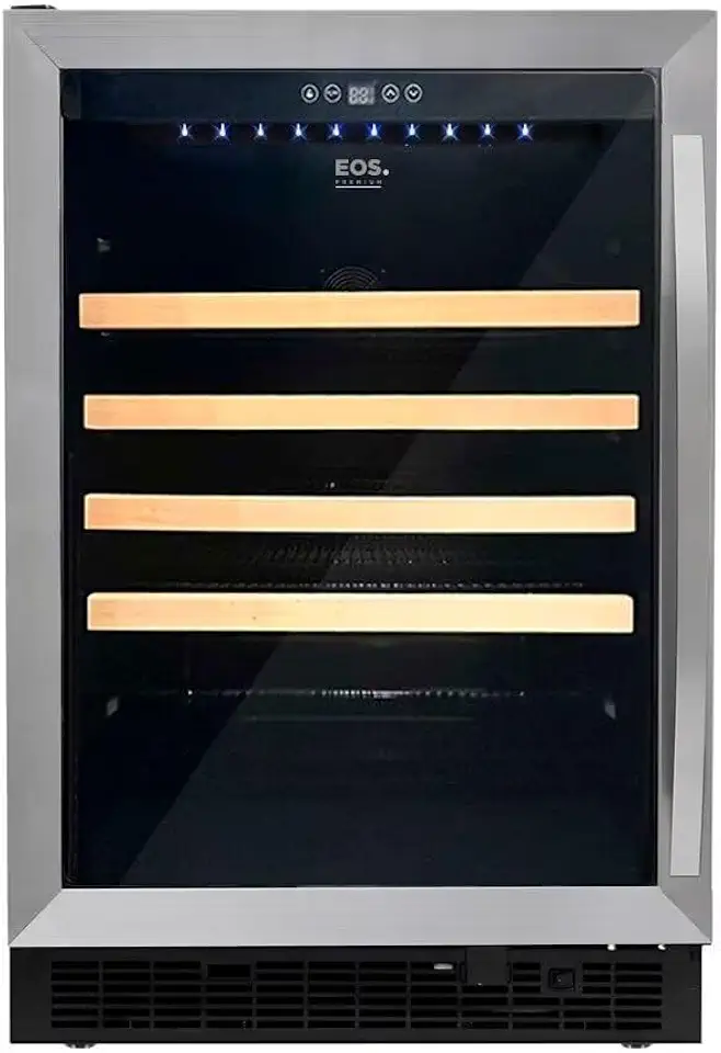 Cervejeira de Embutir Eos Premium 163 Litros Frost Free com Porta de Vidro Inox Ece155ie 220v