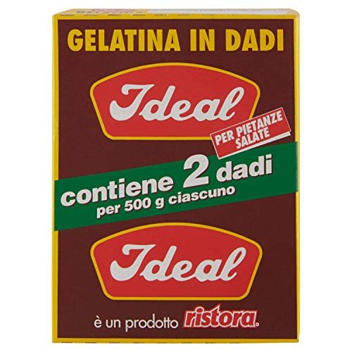 Ideal Gelatina in Dadi, 50g