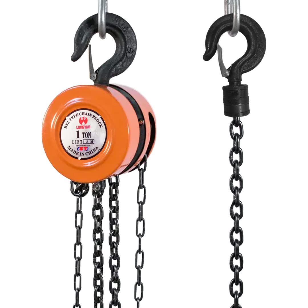Chain Pulley Block 1 Ton Lift 3Mtr