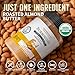 USDA Organic Creamy Almond Butter, 14 oz – No Palm Oil, No Sugar Added Almond Nut Butter – 2x the Antioxidants and Vitamin B Versus Other Nut Butter – First Regenerative Organic Certified