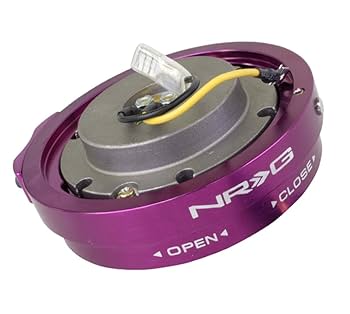 NRG SRK-400 BK 薄型バージョン クイックリリース Amazon | NRG SRK-400 ブラック アルミニウム レーシング
