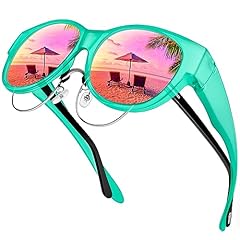 A07 Matte Mint Green Frame/Purple Mirrored Lens