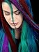 10 Colores Tiza de Pelo, Kalolary Hair Chalk Peine de tiza para...