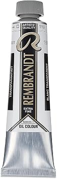 Rembrandt Artists Oil Colors Transparent White 40 ml 119