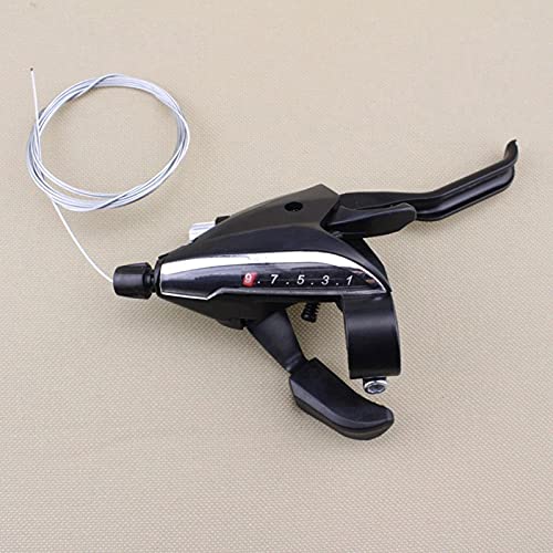 Carduran Ef65 Bicycle Bike Shift/Shifter Brake Lever Mountain Bike Bicycle Aluminum Alloy Single 3/7/8/9 Left Right Speed Trigger Shifter Brake Derailleur 3 Speed Left #TOP6